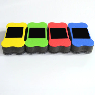 YIBAI-Magnetic Whiteboard Eraser,Dry Erase, Cleaner, Blackboard, School, Office Accessories, Supplies, 4Pcs