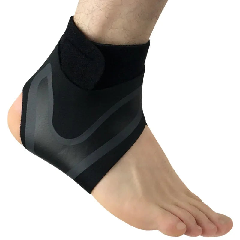Sport Ankle Support Brace Elastic High Protect Guard Band Safety Running Basketball Fitness Foot Heel Wrap Bandage