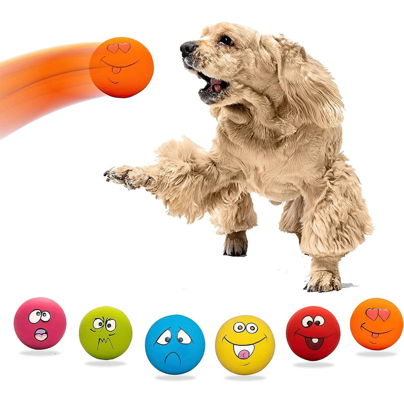 Cute Big Eye Monster Design Durable Dog Squeaky Chew Latex Toys Tough Squeaky Dog Grinding Teeth Toys Dog Accessories