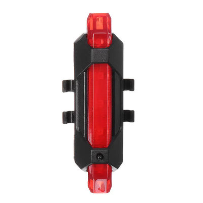 USB Rechargeable Waterproof Mountain Bike Lamp Warning Cycling Taillight Bike LED Headlight Tail Light For Electric Scooter
