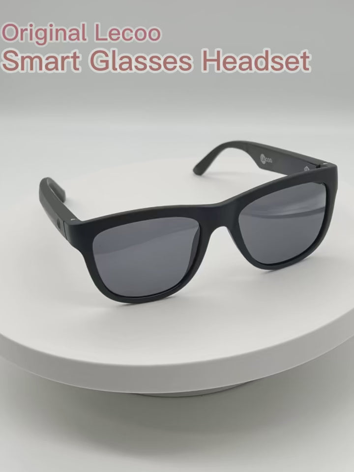 Lenovo Lecoo Smart Glasses Headset Wireless Bluetooth 5.0 Sunglasses
